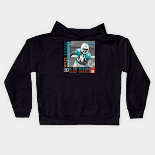 Myles Gaskin Paper Poster Kids Hoodie